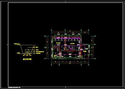 某市区梅堰村南部村公共厕所改造工程--给排水图3D模型