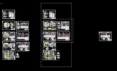 某高校变电站及发电机房设计cad电气图纸3D模型