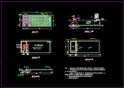 某科创产业园区室外排水管线及泵房图纸