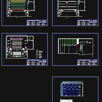 会展文化中心的舞台灯光设计CAD详图3D模型