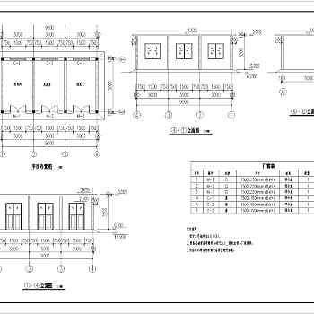 农村污染连片治理污水处理CAD施工图（含设计说明）3D模型