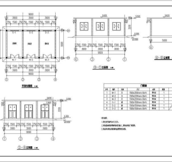 农村污染连片治理污水处理CAD施工图（含设计说明）3D模型