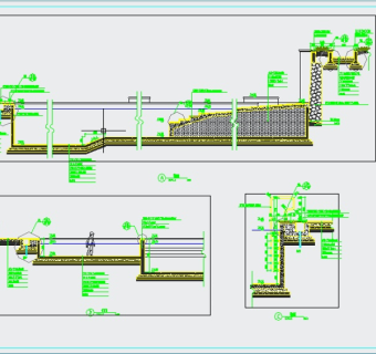2个游泳池CAD详图