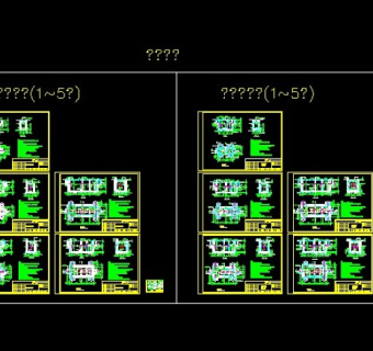 某地区某化粪池大样cad结构施工设计图