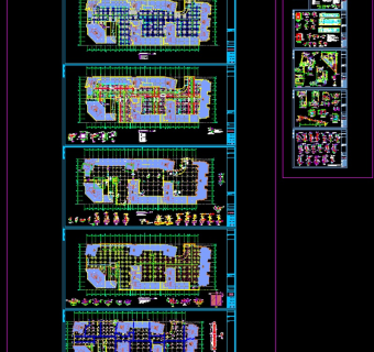 很实用的（无梁楼盖）某地下室结构图纸