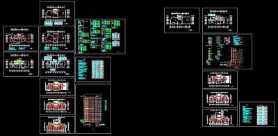 某地高层住宅楼电气设计cad全套施工图纸