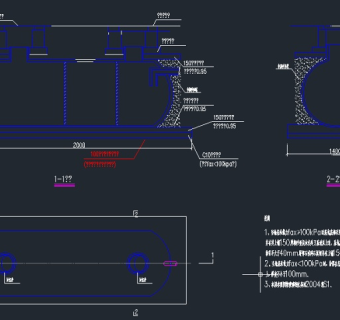 清扫口化粪池隔油池CAD图纸3D模型