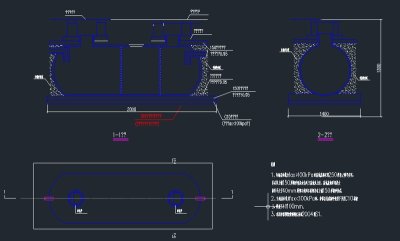 清扫口化粪池隔油池CAD图纸3D模型