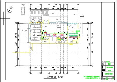 南方某别墅cad空调通风设计图纸