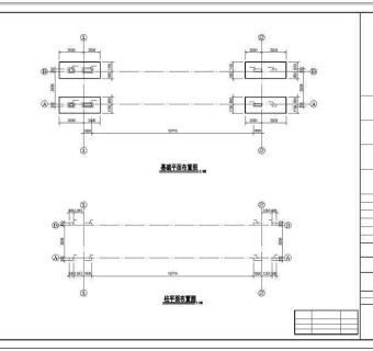 深圳某人行天桥钢结构图纸