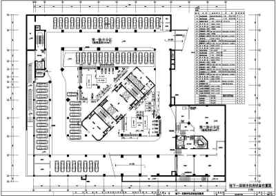 医院病房大楼空调管线cad施工设计图