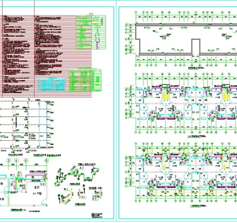 6层多层住宅给排水施工图