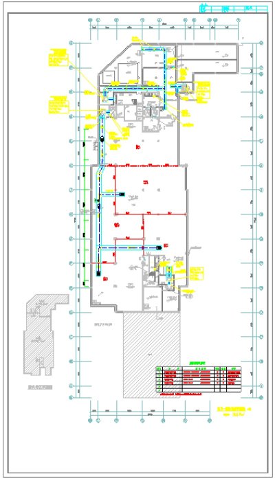 某地医院拆建工程--暖通防排烟设计