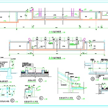 游泳池节点建筑图3D模型