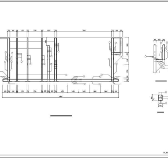 污水处理厂－混凝沉淀池结构图纸