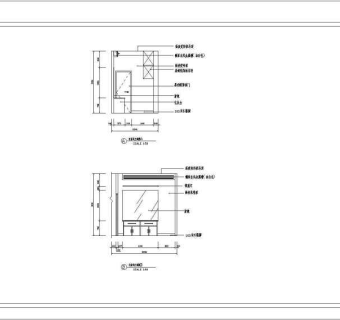 某学校报告厅装修设计CAD图
