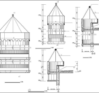 某幼儿园建筑施工CAD设计图纸