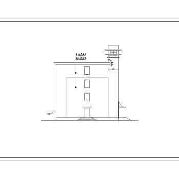 某中学综合楼建筑设计cad施工图纸