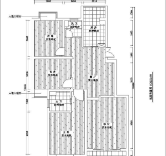一套完整家装室内设计cad施工图含效果图3D模型