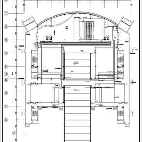 某地一整套大型电影院电气cad设计施工图