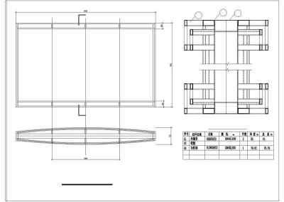 3米高公交候车亭钢结构图纸