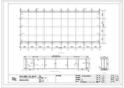 全套25米跨度全钢结构图纸3D模型