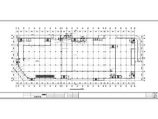 [上海]某购物中心商场大楼空调设计cad平面施工图