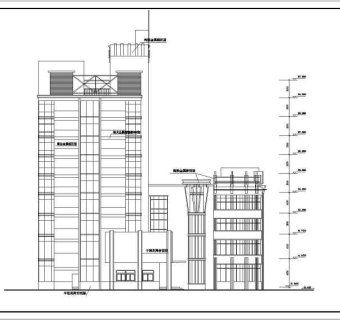 某综合楼建筑设计CAD施工图