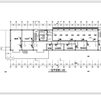 多层行政办公楼空调通风系统设计施工图