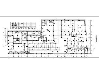 [广西]商业广场商住楼空调通风防排烟系统设计施工图