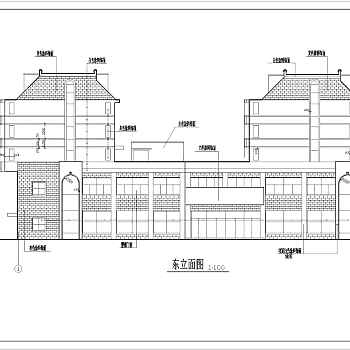 某商住楼建筑施工CAD设计图纸