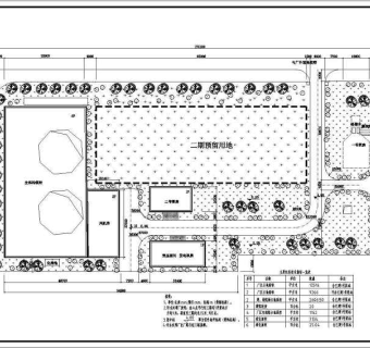 某污水处理厂平面规划图