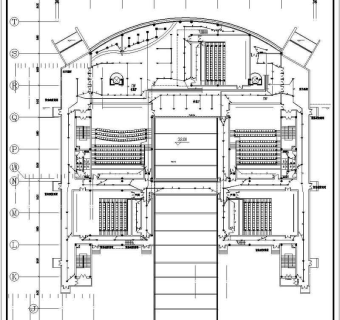 某电影院详细电气设计cad施工图纸