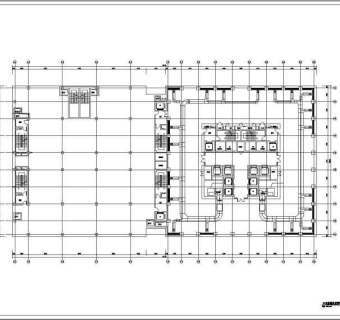 超高层办公楼暖通空调全套系统设计施工图（大院设计VAV空调系统）