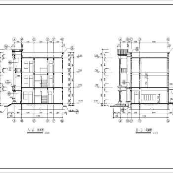 某地餐厅建筑设计CAD施工图