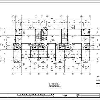 某地大型商住楼设计建筑施工图