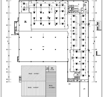 [长沙]办公楼空调通风防排烟系统设计施工图