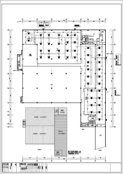 [长沙]办公楼空调通风防排烟系统设计施工图