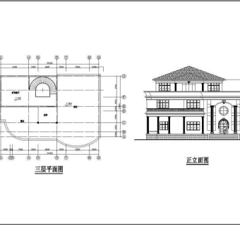 某地12个大型别墅建筑设计方案图
