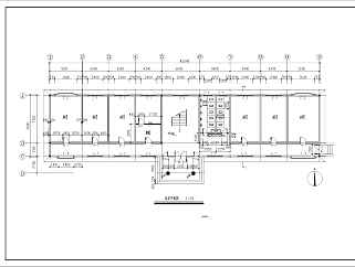 某公司办公楼建筑施工设计CAD全套图