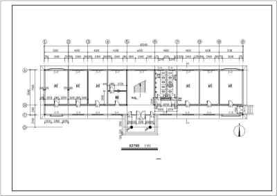 某公司办公楼建筑施工设计CAD全套图