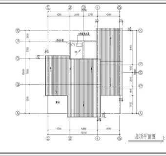 某地大型的农村别墅设计图（含设计说明）