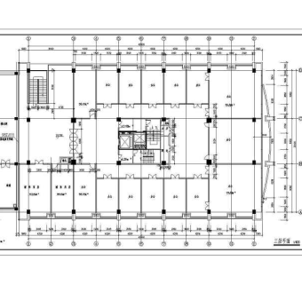 一套12层综合楼建筑设计CAD施工图
