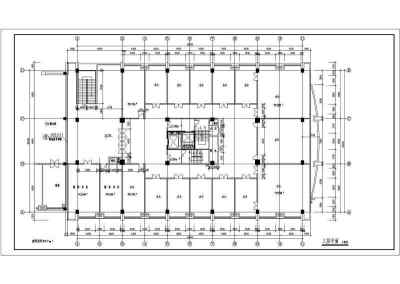 一套12层综合楼建筑设计CAD施工图