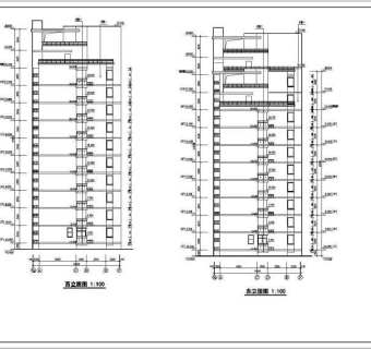 某市花园式高层住宅建筑施工图（全套）