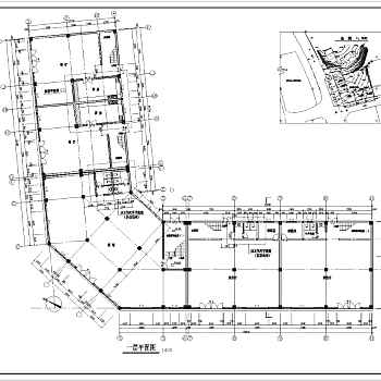 某框架结构商业综合楼设计全套建施图