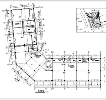 某框架结构商业综合楼设计全套建施图