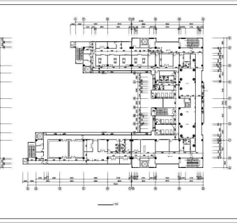 某医院建筑全套cad施工图