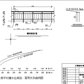 x县xx浆砌石塘坝工程施工图（附实施方案）3D模型