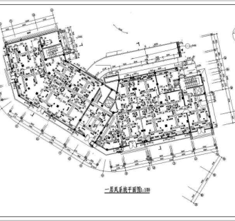 某5层宾馆暖通空调设计图纸